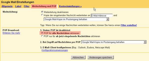 Incredimail Gmail Konto