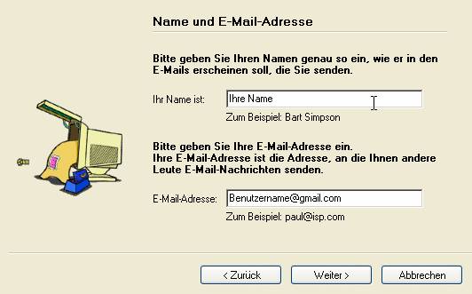 Incredimail-Gmail