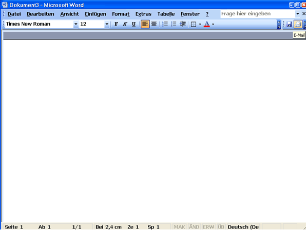 Outlook Word als Emaileditor