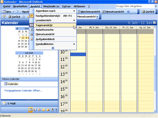 Outlook Kalender