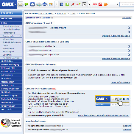 Kostenlos gmx de login GMX Freemail