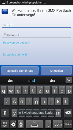 Willkommen -GMX für Android: E-Mails von GMX abrufen