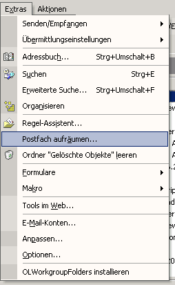 Outlook Grösse