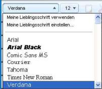 Schrift in IncrediMail ändern.jpg