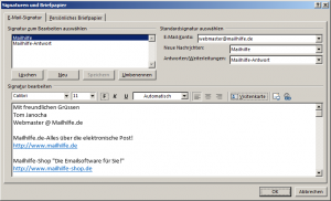 signatur-festlegen