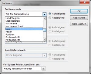namen-sortien-in-outlook2013