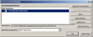 Benuzter-wörterbuch