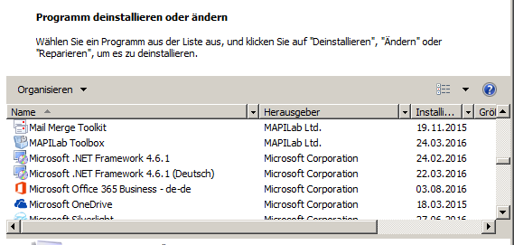 programme-deinstallieren