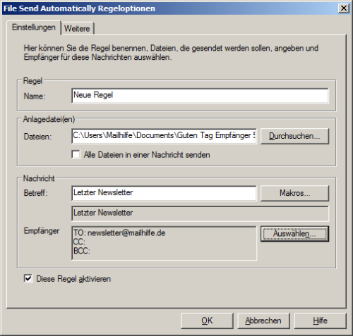 file-send-automatically-regel-festlegen