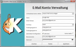 GMail und KunoMail